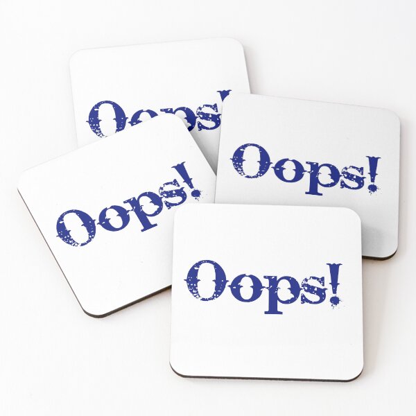 Item preview, Oops! Letter Art Design designed and sold by PrintDesign-Hub.