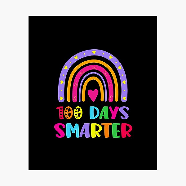 Item preview, 100 Days Smarter School Funny Rainbow designed and sold by yskjournal.