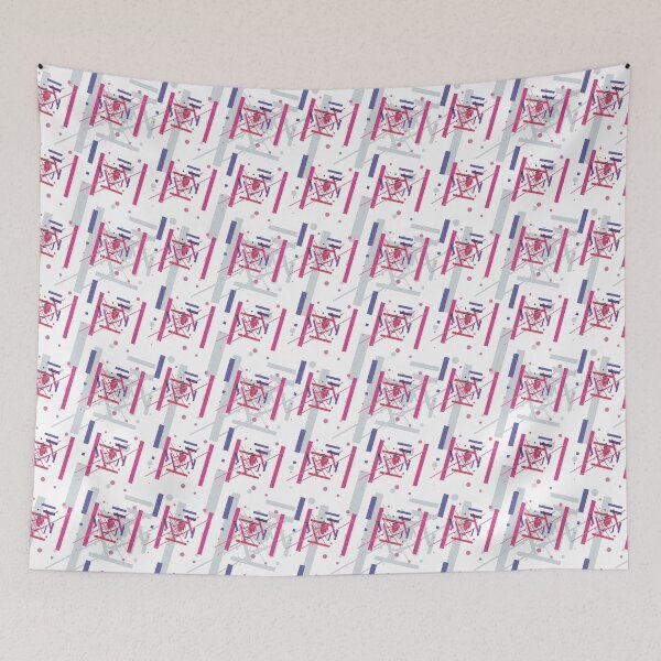 Item preview, Multi Color Abstract Retro Pattern designed and sold by IlustradoArts.
