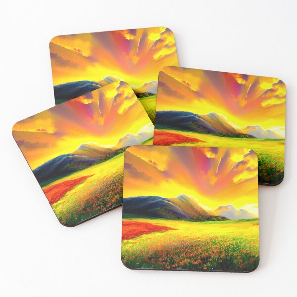 Item preview, Field of Flowers 19 - Throw Pillows and Prints.  designed and sold by ScatterHub.