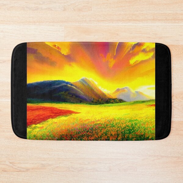 Item preview, Field of Flowers 19 - Throw Pillows and Prints.  designed and sold by ScatterHub.