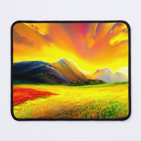 Item preview, Field of Flowers 19 - Throw Pillows and Prints. designed and sold by ScatterHub.