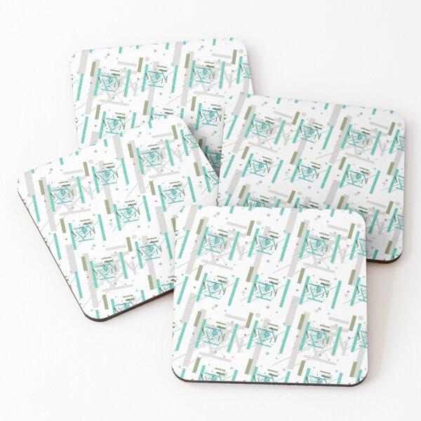 Item preview, Multi Color Abstract Retro Pattern designed and sold by IlustradoArts.