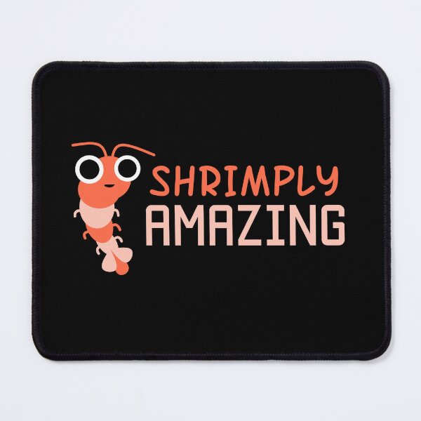 Item preview, Shrimply Amazing : Funny Shrimp Seafood Quote / Pun designed and sold by EnzoVectorism.