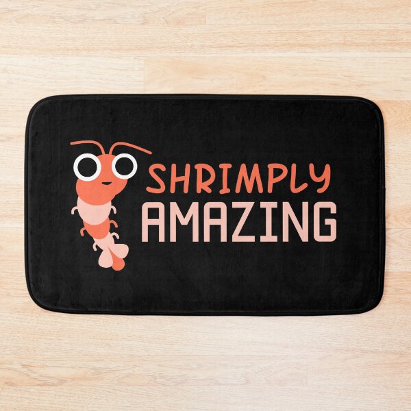 Item preview, Shrimply Amazing : Funny Shrimp Seafood Quote / Pun designed and sold by EnzoVectorism.