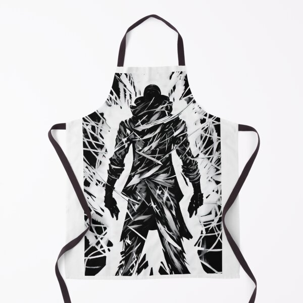 Item preview, black and white facing the darkness within anime designed and sold by Karmanto.