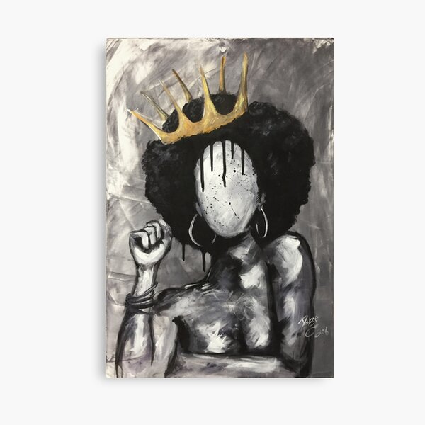 Naturally Queen Canvas Print