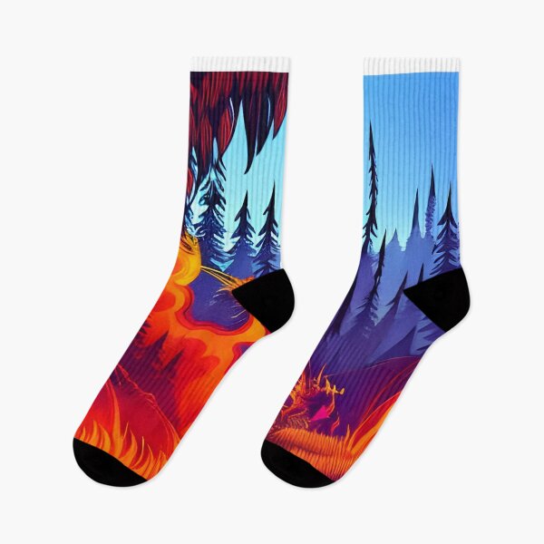 Item preview, Forest Fire, ink drawing, Ai Generated Art  designed and sold by ACC .