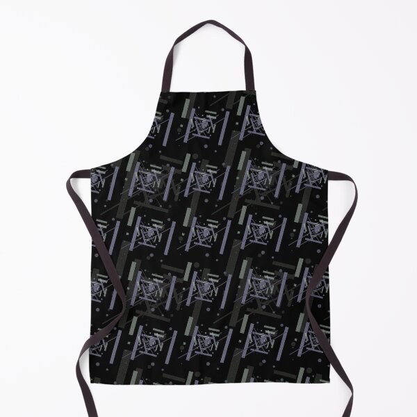 Item preview, Multi Color Abstract Retro Pattern. Black background designed and sold by IlustradoArts.
