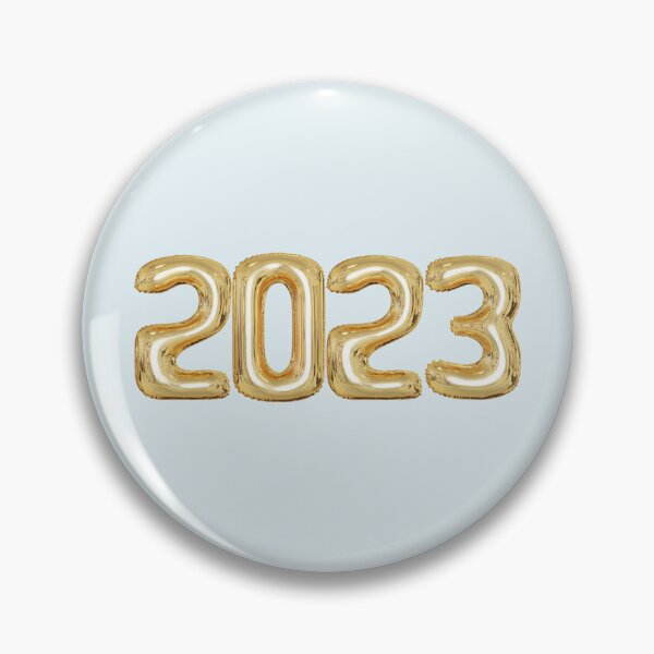 Item preview, 2023 Year Gold Foil Balloon Style designed and sold by teeworthy.