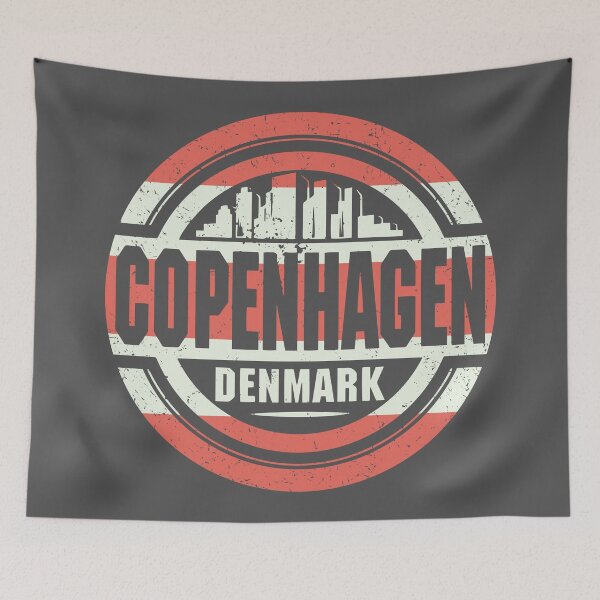 Aperçu de l'œuvre Copenhague, Danemark créée et vendue par studio838.