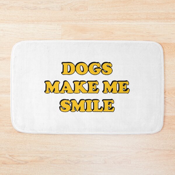Item preview, Dogs make me smile designed and sold by Inspirationmotivation.