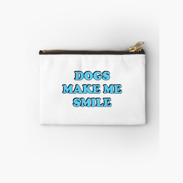 Item preview, Dogs make me smile designed and sold by Inspirationmotivation.