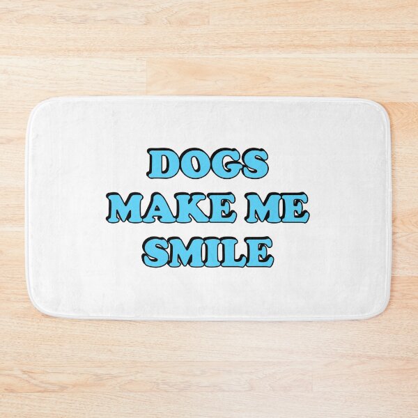 Item preview, Dogs make me smile designed and sold by Inspirationmotivation.
