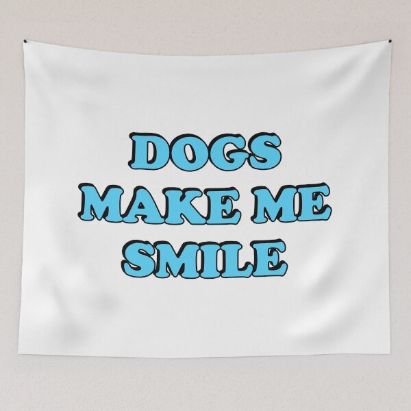 Item preview, Dogs make me smile designed and sold by Inspirationmotivation.
