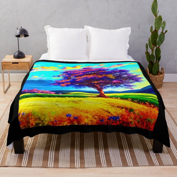 Item preview, Field of Flowers 20 - Throw Pillows and Prints. designed and sold by ScatterHub.