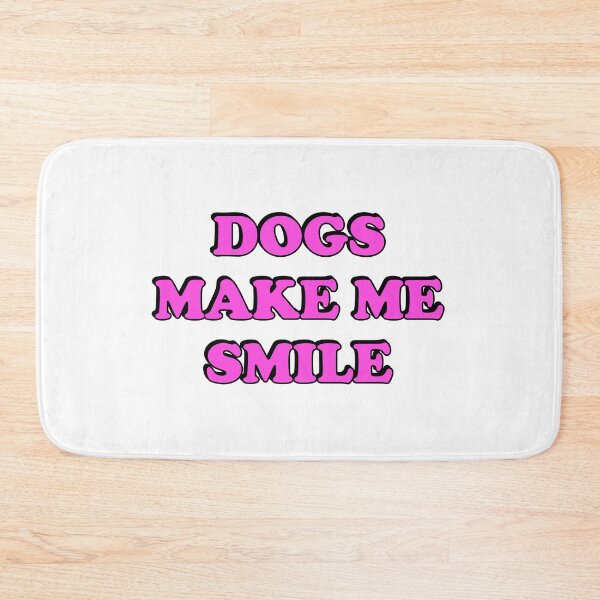 Item preview, Dogs make me smile designed and sold by Inspirationmotivation.