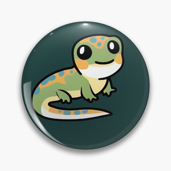 Aperçu de l'œuvre Personnage mignon de lézard Gecko Kawaii créée et vendue par DesArtStudio.