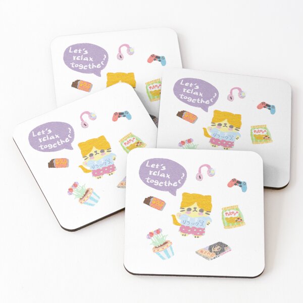 Item preview, Riraku-chan the Relaxing kitten's Favourite Things designed and sold by Katsukin Takamura.