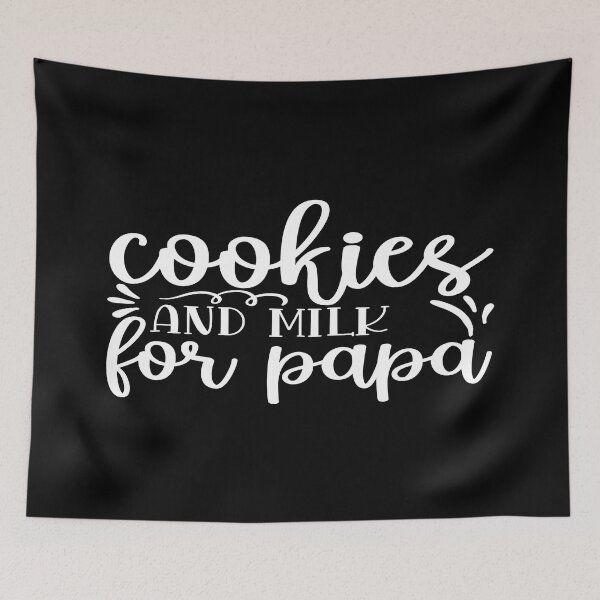 Item preview, Cookies and milk for papa designed and sold by phassystore.