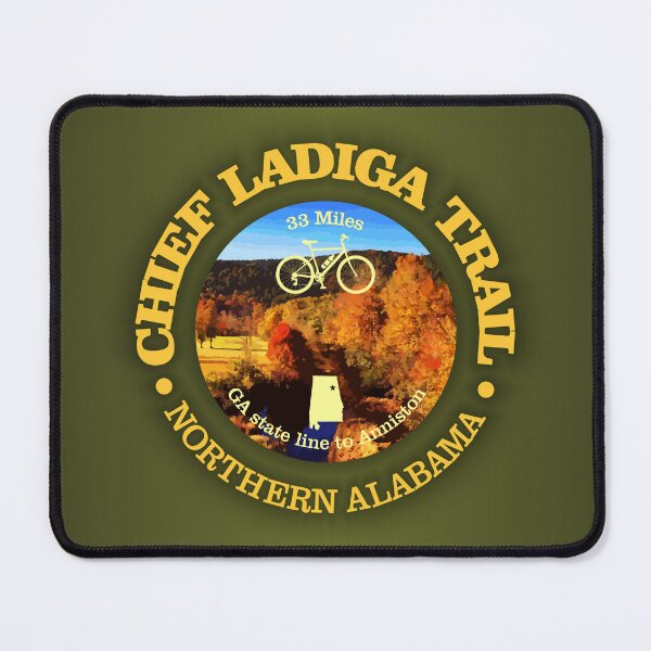 Item preview, Chief Ladiga Trail (cycling 2) designed and sold by curranmorgan.