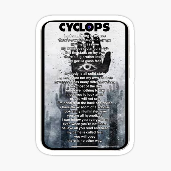 Cyclops Sticker