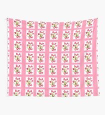 9 bunches of Pink Tulip Flowers by Kristie Hubler Wall Tapestry