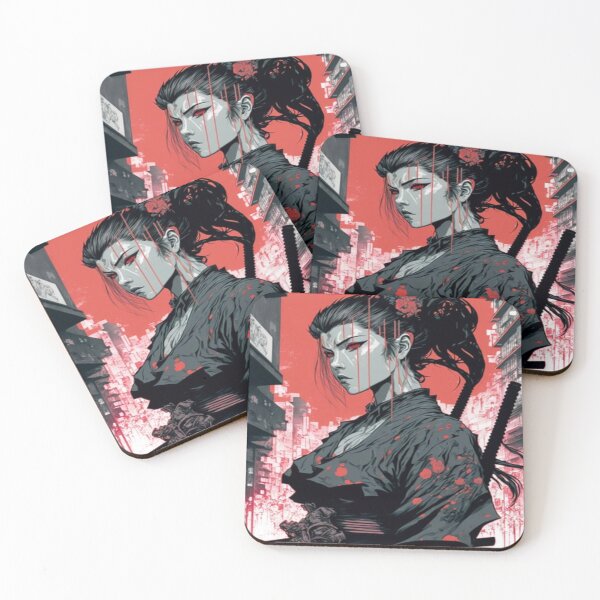 Item preview, samurai woman in the city designed and sold by Yggdrazil.