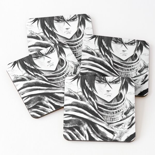 Item preview, Black and white angry anime hero  designed and sold by Karmanto.