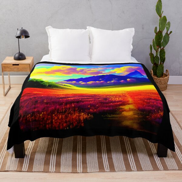 Item preview, Field of Flowers 21 - Throw Pillows and Prints.  designed and sold by ScatterHub.