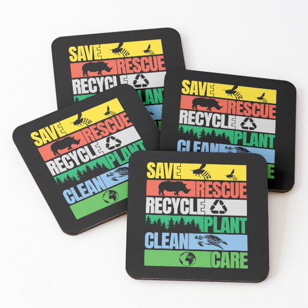Item preview, Save, Rescue, Recycle, Plant, Clean, Care designed and sold by proearth2022.