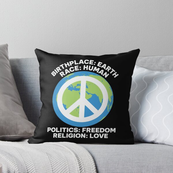 Item preview, Birthplace: Earth, Race: Human, Politics: Freedom, Religion: Love designed and sold by proearth2022.