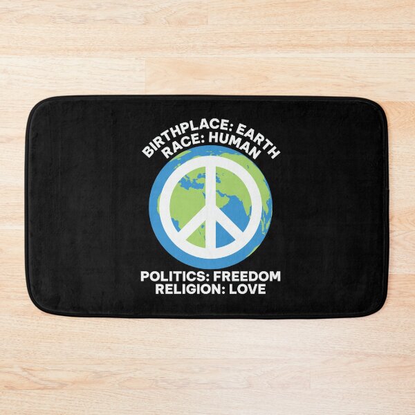Item preview, Birthplace: Earth, Race: Human, Politics: Freedom, Religion: Love designed and sold by proearth2022.