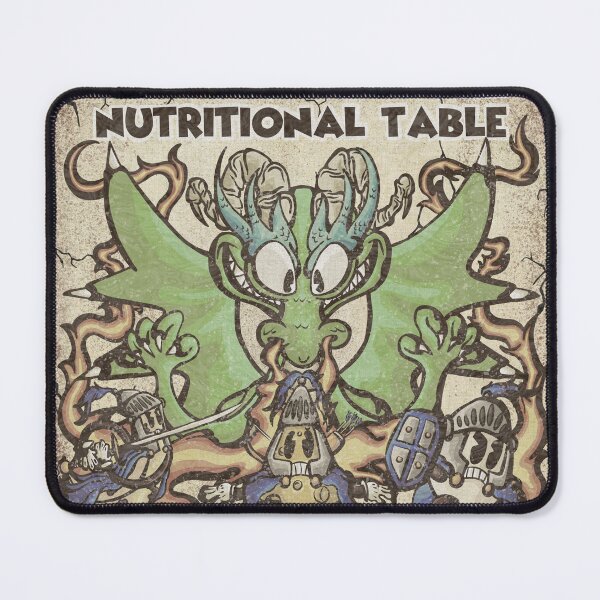 Item preview, The Knights of the Nutritional Table designed and sold by MsDigglesworth.