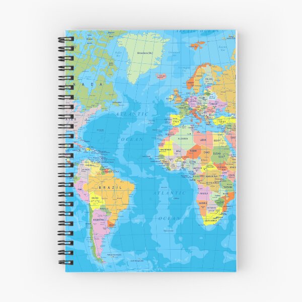 Item preview, Vintage world map designed and sold by pineapplearti.