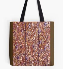 Wood Planks Pointillism by Kristie Hubler Tote Bag