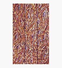 Wood Planks Pointillism by Kristie Hubler Photographic Print