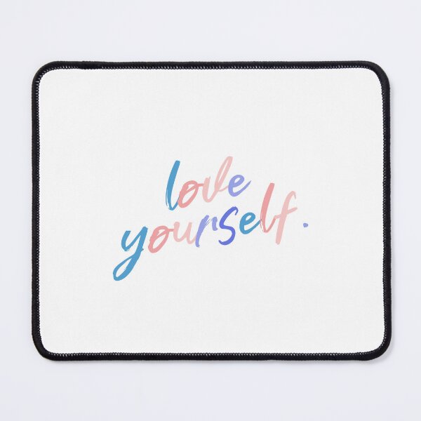 Item preview, Love Yourself | Simple Colorful Quote designed and sold by InnaPo ⭐⭐⭐⭐⭐.