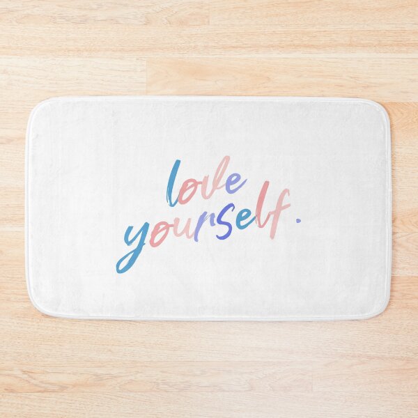 Item preview, Love Yourself | Simple Colorful Quote designed and sold by InnaPo ⭐⭐⭐⭐⭐.