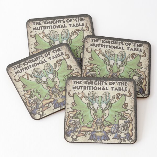 Item preview, The Knights of the Nutritional Table designed and sold by MsDigglesworth.