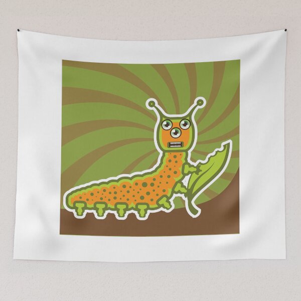 Item preview, Caterpillar Cartoon designed and sold by vectorworks51.