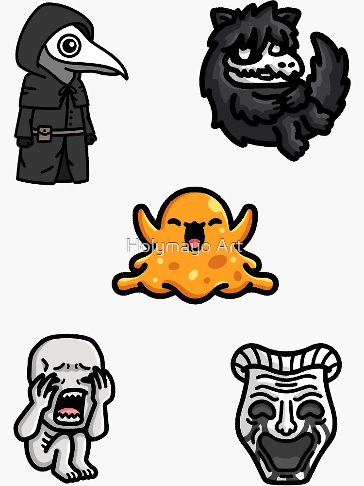 Scp-999 The Tickle Monster Scp Foundation' Sticker
