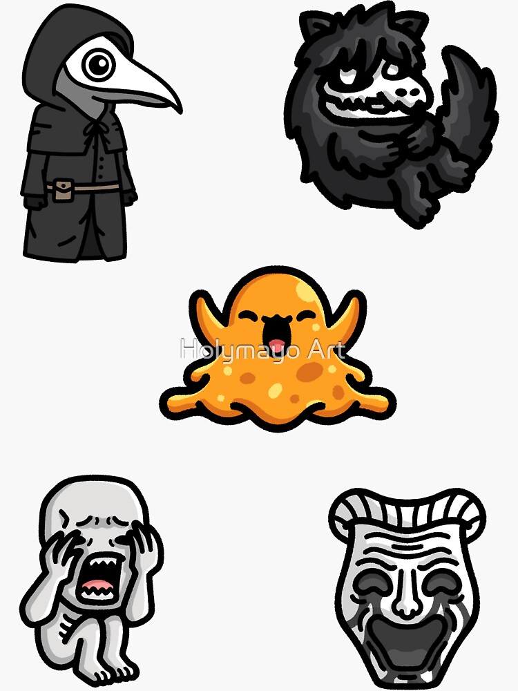 chibi scp-079 Sticker for Sale by jackassnews