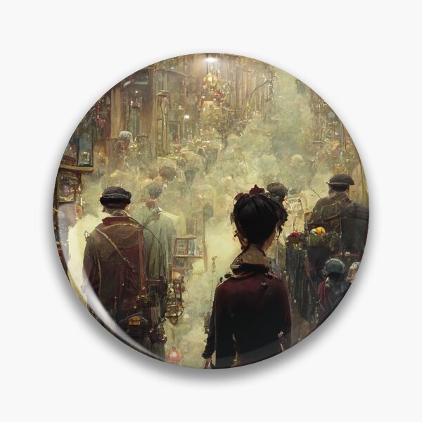 Item preview, Steampunk Street Scene designed and sold by BySpinny.