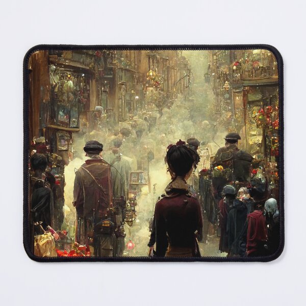 Item preview, Steampunk Street Scene designed and sold by BySpinny.