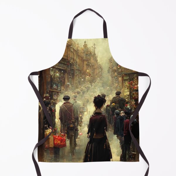 Item preview, Steampunk Street Scene designed and sold by BySpinny.