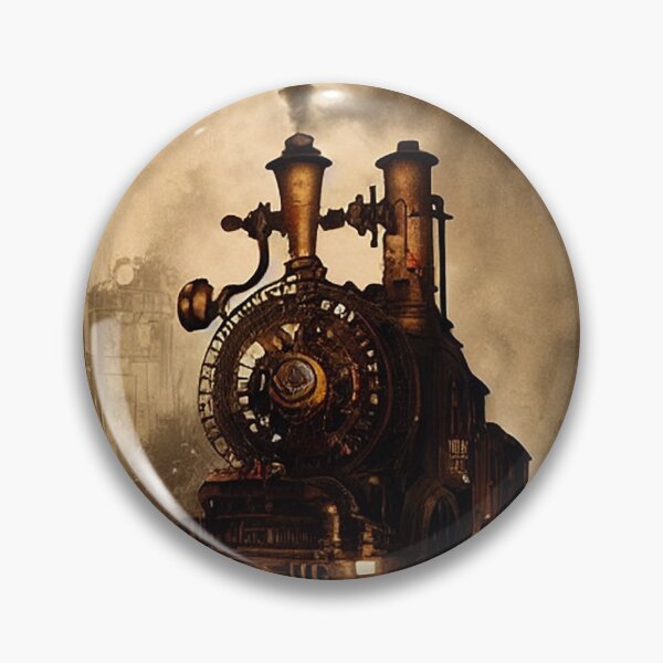Item preview, Steampunk Train Scene designed and sold by BySpinny.