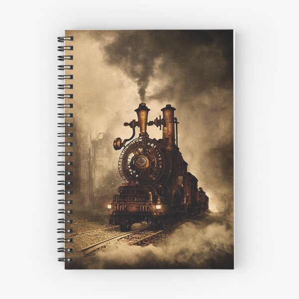 Item preview, Steampunk Train Scene designed and sold by BySpinny.