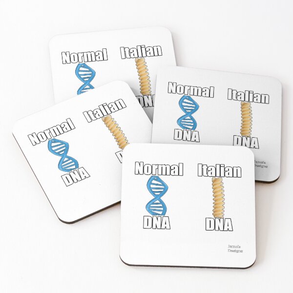Item preview, Normal DNA vs. Italian DNA! - Jame's Designs designed and sold by JamesShirts-com.
