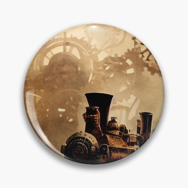 Item preview, Steampunk Train Scene designed and sold by BySpinny.